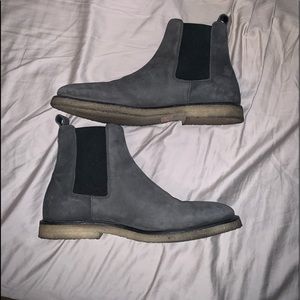 All Saints Marcel Boot Slate Grey Size 11